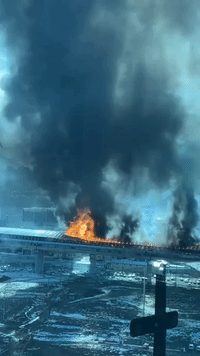 Multiple Deaths as Fire Breaks Out Inside Tunnel on South Korean Highway