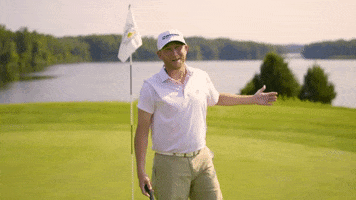 golfing hole in one GIF by Cole Swindell
