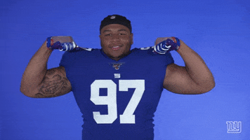 Dexter Lawrence Sport GIF by New York Giants
