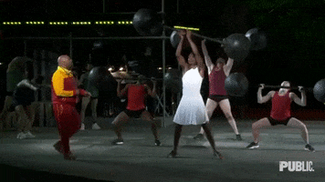 Public Works Hercules GIF by The Public Theater