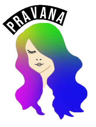 Rainbow Hair Sticker by PRAVANA