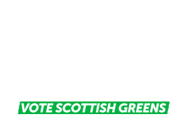 General Election Vote Green Sticker by Scottish Greens