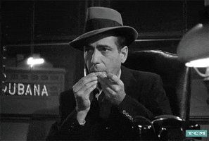 Humphrey Bogart Thinking GIF by Turner Classic Movies