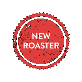 Coffeeroaster Roasting Sticker by KW Coffee Collective
