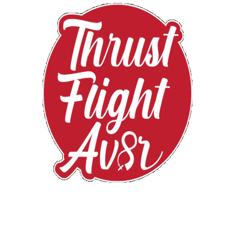 Flying Flight Training Sticker by Thrust Flight