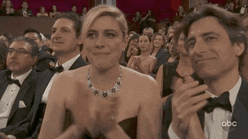 Greta Gerwig Oscars GIF by The Academy Awards