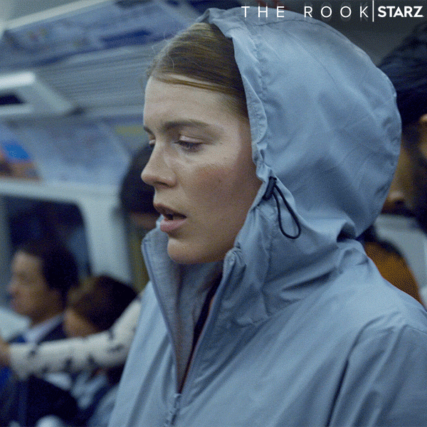 scared season 1 GIF by The Rook