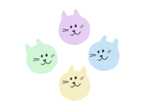 Japan Cats Sticker By にゃん賀状 For Ios Android Giphy