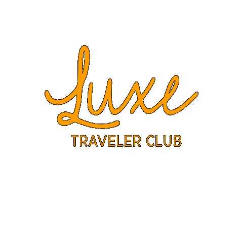 Luxe Traveler Club Sticker