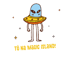 To Na Magic Island Sticker by House Mag