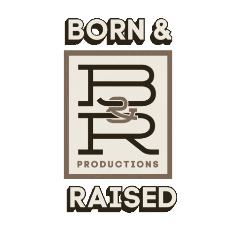 Born & Raised Sticker