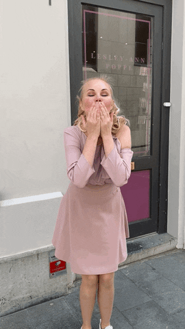 Blow A Kiss GIF by Lesley-Ann Poppe
