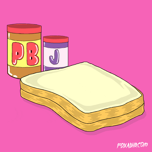 Artists On Tumblr Peanut Butter And Jelly Day GIF by Animation Domination High-Def