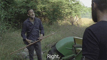 All Good Reaction GIF by The Walking Dead