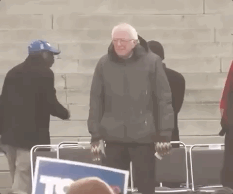 Bernie Sanders Mittens Bernie Mittens Gif Berniesandersmittens Berniemittens Berniechair Discover Share Gifs