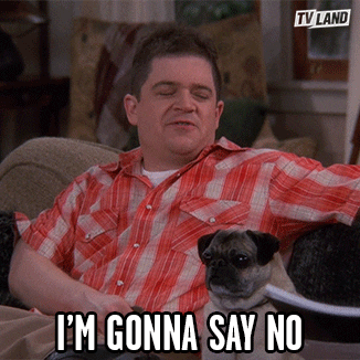 Image result for gonna say no gif