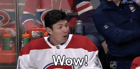 Ice Hockey Reaction GIF by NHL