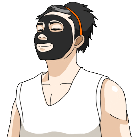 Skin Care Face Mask Sticker