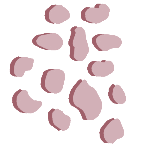 Pink Leopard Sticker by Van Faya