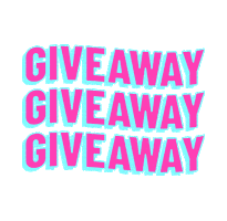 Giveaway Give Sticker by drinkwildwonder