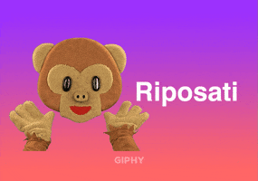 Riposati GIF by GIPHY Cares