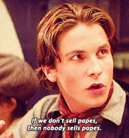 christian bale newsies paperboy jack kelly if we dont sell papes then nobody ... - 200_s