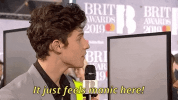 brits it just feels manic here GIF by BRIT Awards