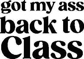 My Ass Sticker by Class Studios