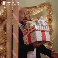 back in time for dinner santa GIF by CBC