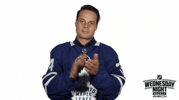 toronto maple leafs applause GIF by NHL on NBC Sports