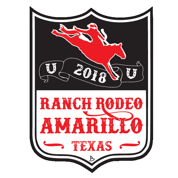 Rodeo Amarillo Sticker by Rockin A Design