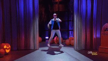 Throwing Trick Or Treat GIF by A Little Late With Lilly Singh