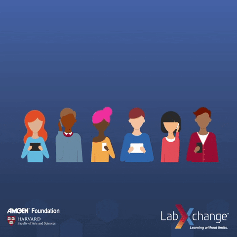 labxchange communication resources connection connecting GIF