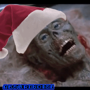 Christmas Horror GIF by absurdnoise