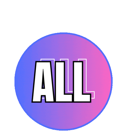 Echo Pronoun Sticker by Day of Pink