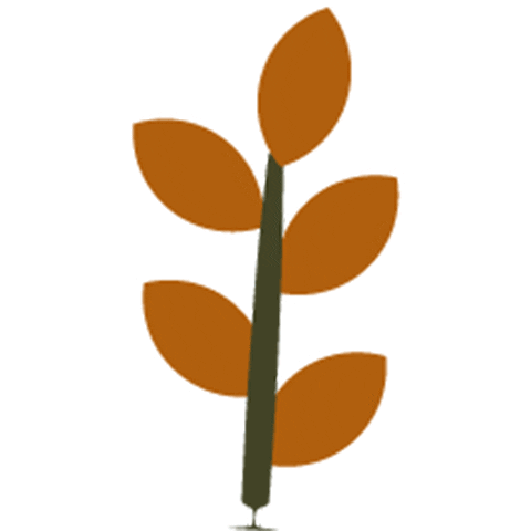 Halloween Flower Sticker