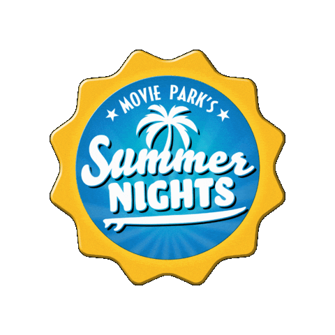 Summer Nights Sticker by Movie Park Germany