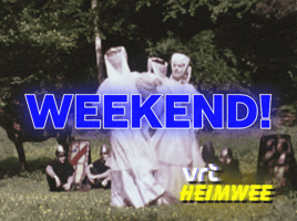 Weekend Hoera GIF by VRT Heimwee