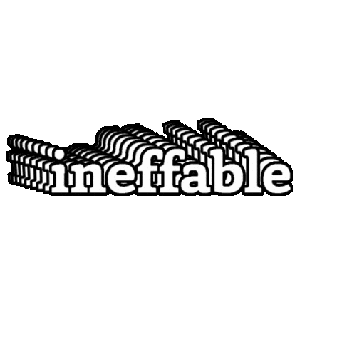 inf-ineffable Sticker