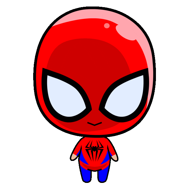Peter Parker Sticker Sticker by Sony Pictures Animation