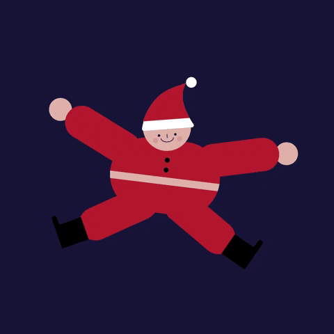 Father Christmas Animation GIF by alexa kerr