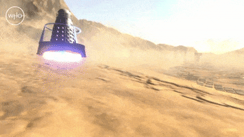 Run Avoid GIF by Doctor Who