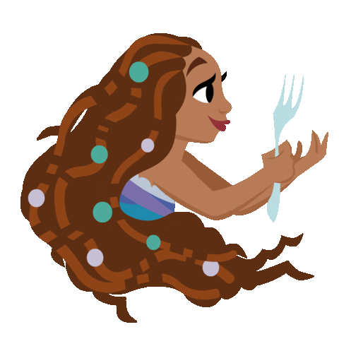 Excited The Little Mermaid Sticker by Walt Disney Studios
