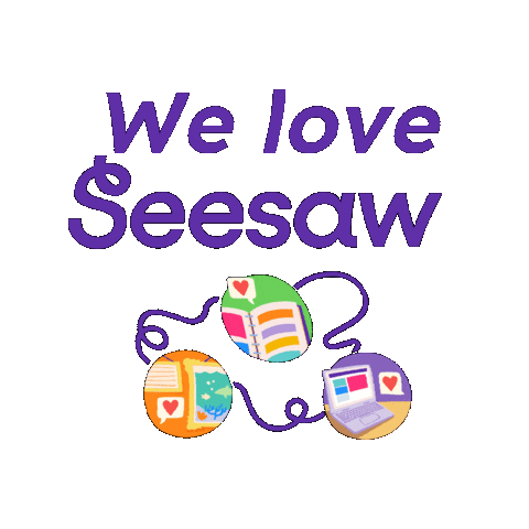 Seesaw Sticker by Jessica Seesawer