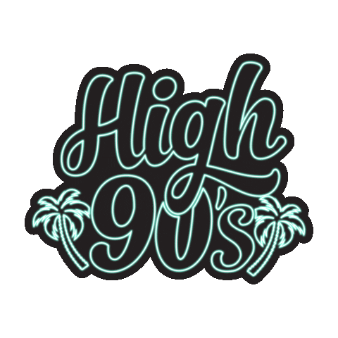 high90s Sticker