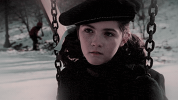 Horror Film Stare GIF