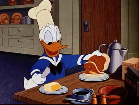 Donald-duck-breakfast GIFs - Get the best GIF on GIPHY