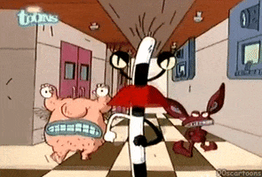 Angry Aaahh Real Monsters GIF