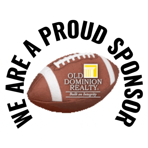 Real Estate Football GIF by Old Dominion Realty