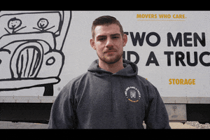 Flex Moving GIF by TWO MEN AND A TRUCK®